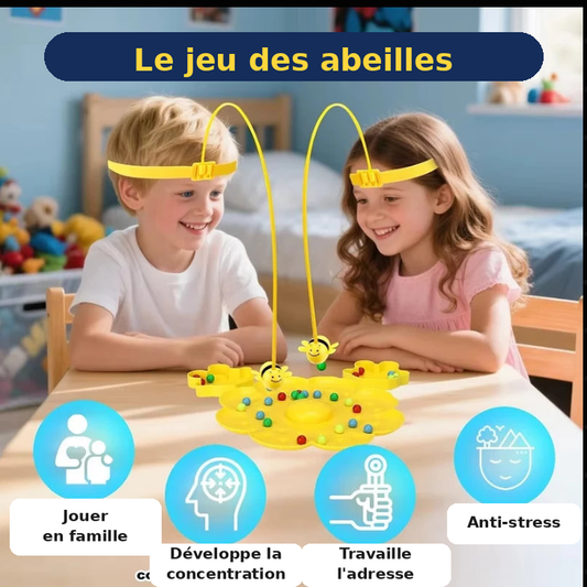Jeu des abeilles : jouer en famille, concentration, adresse, anti-stress