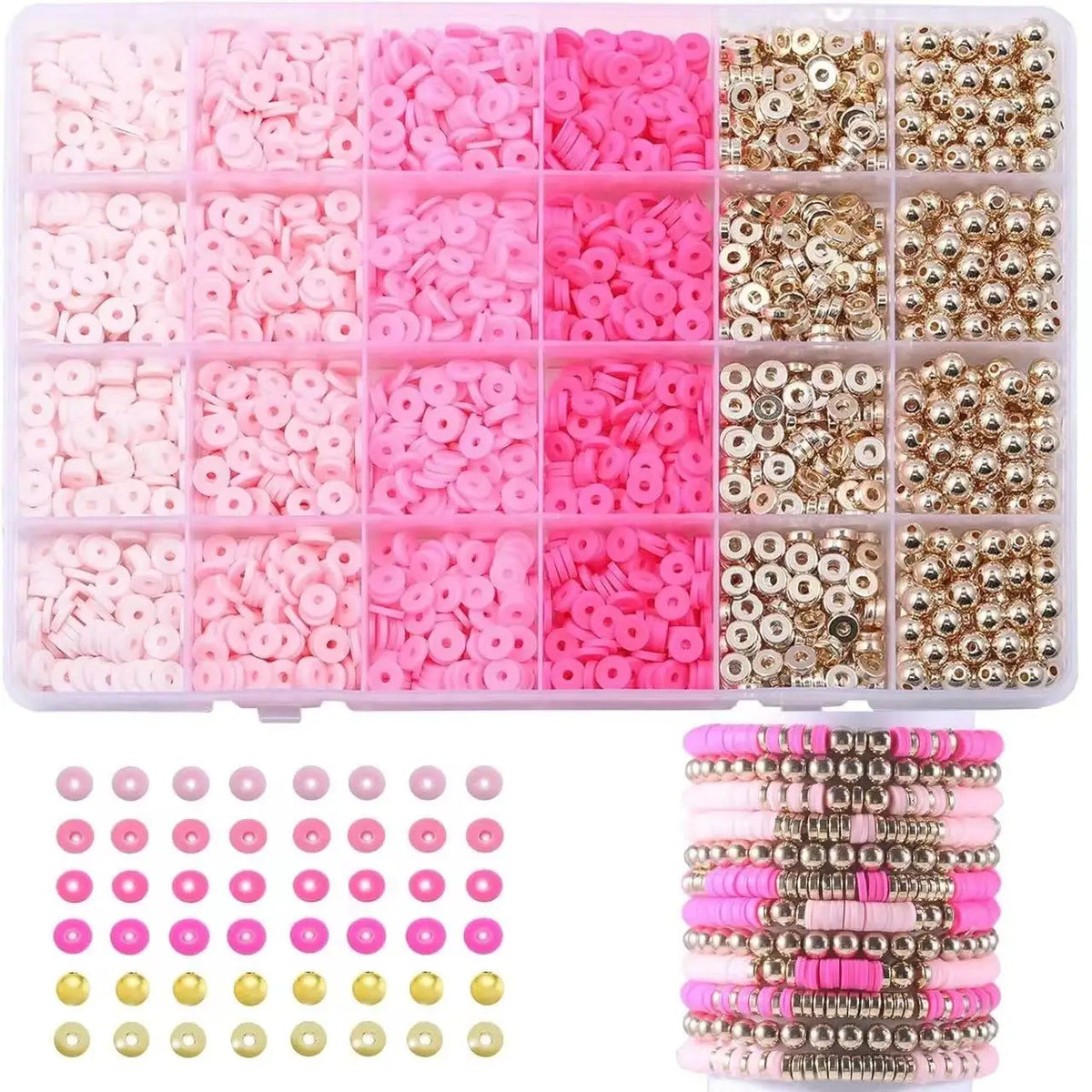 Kit Bracelets Perles & Lettres – Atelier créatif