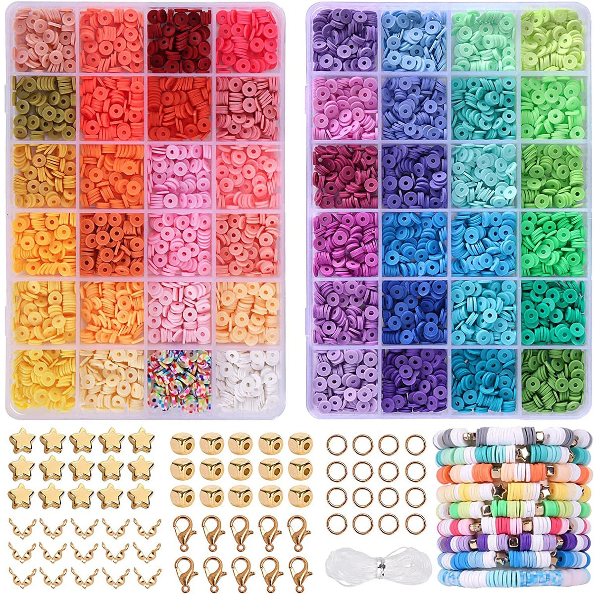 Kit Bracelets Perles & Lettres – Atelier créatif