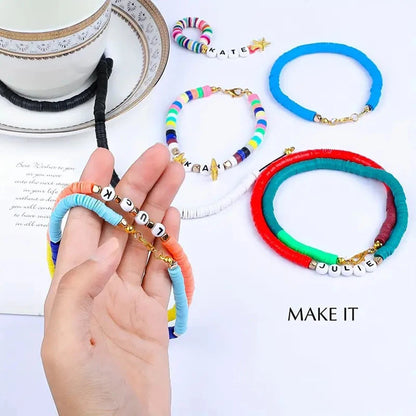 Kit Bracelets Perles & Lettres – Atelier créatif