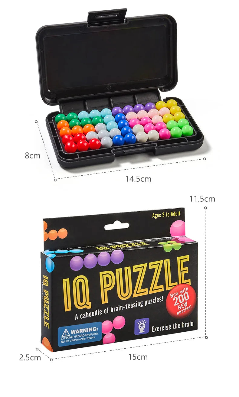 IQ Puzzle 3D – Jeu de logique avec défis