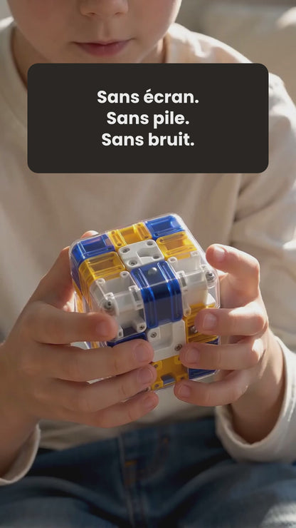 Cube Labyrinthe 3D – Casse-tête de concentration