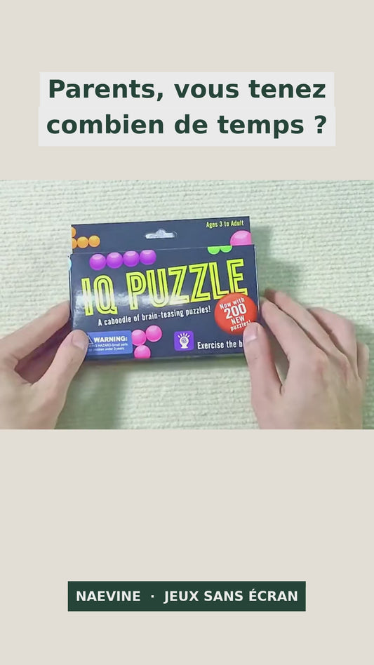 IQ Puzzle 3D – Jeu de logique avec défis